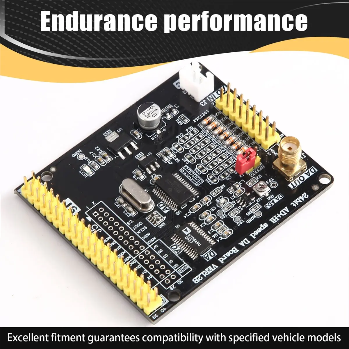 High Accuracy 24bit AD da 8 Channel Input ADS1256 AD9708 Extension Module FPGA Control