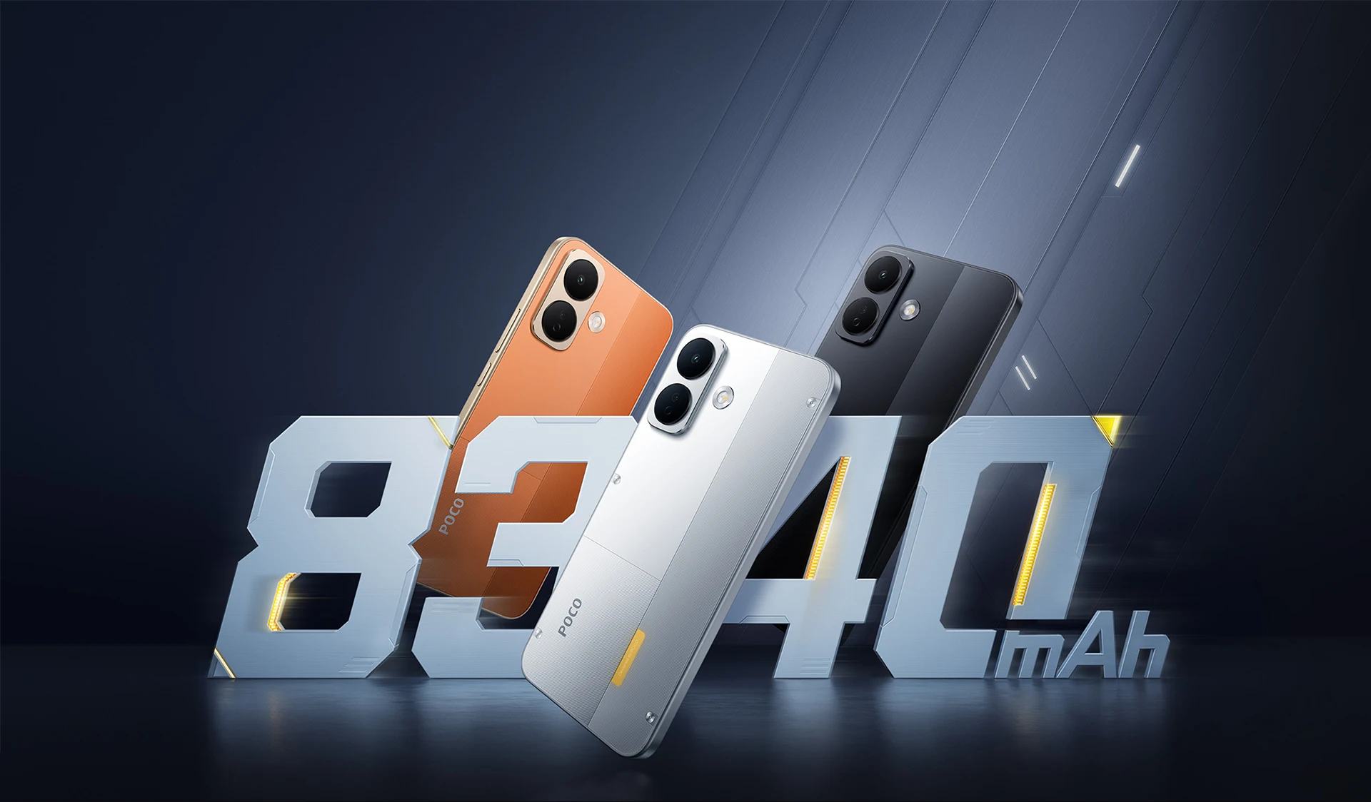 POCO X8 Global Version 5G Smartphone Snapdragon 6s Gen 4 8340mAh Battery 67W 6.83" 1.5K Display 50MP Camera NFC Cellphone
