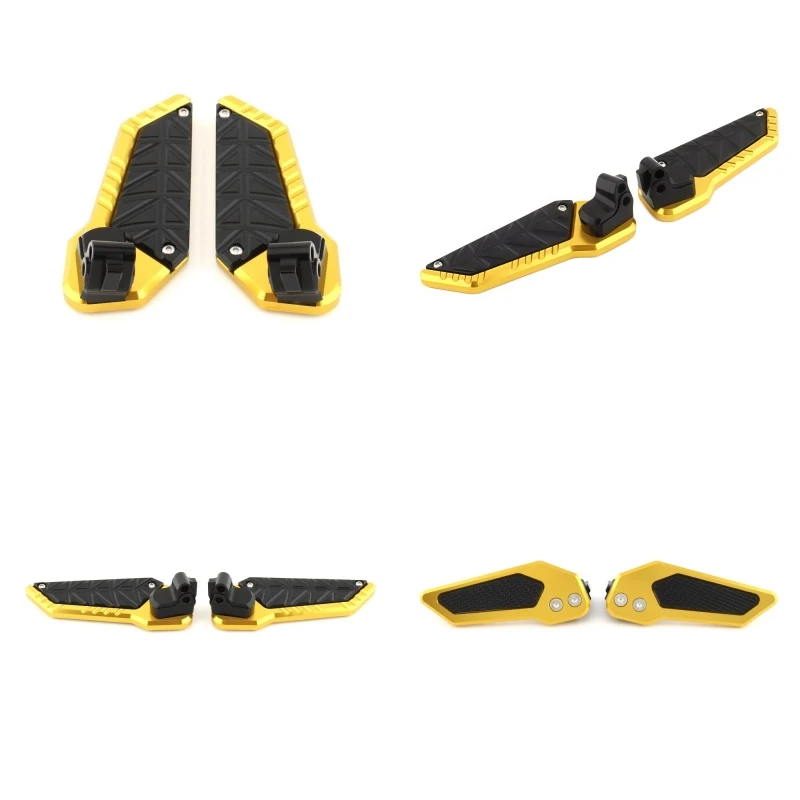 Motorcycle Rear Seat Passenger Pedal Folding For Honda  ADV 160 150 ADV160 ADV150 2019 2020 2021 2022 2023 CNC Accessories