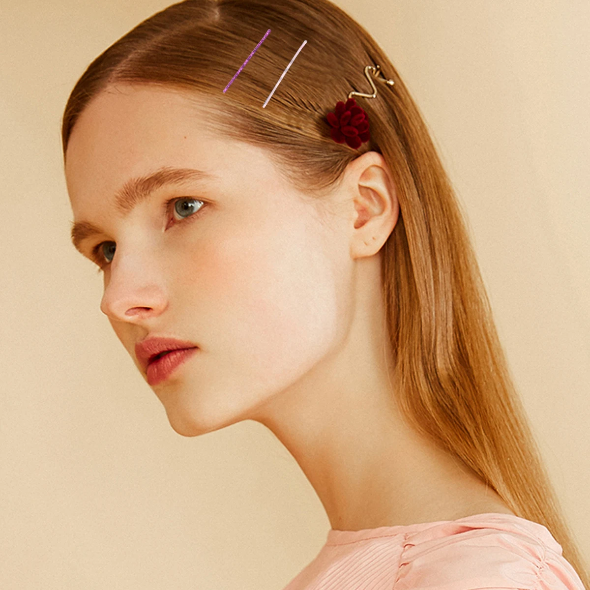 

72pcs Clips Pure Color Barrettes Pure Color Barrettes Snap Hairpins Bright Colors Hair Accessories