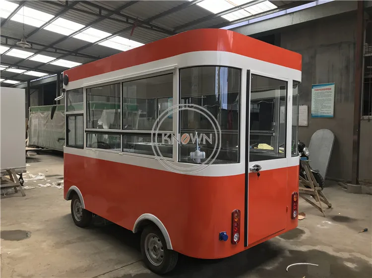 Remolque de comida móvil de la mejor calidad para carrito/camión/remolque de comida rápida para aperitivos al aire libre a la venta