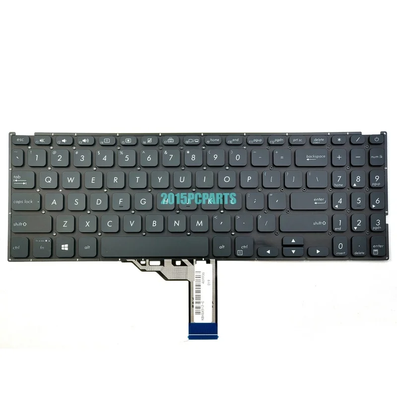 A+New for Asus Vivobook F512DA F512FA F512JA F512UA F512UB Keyboard US backlit