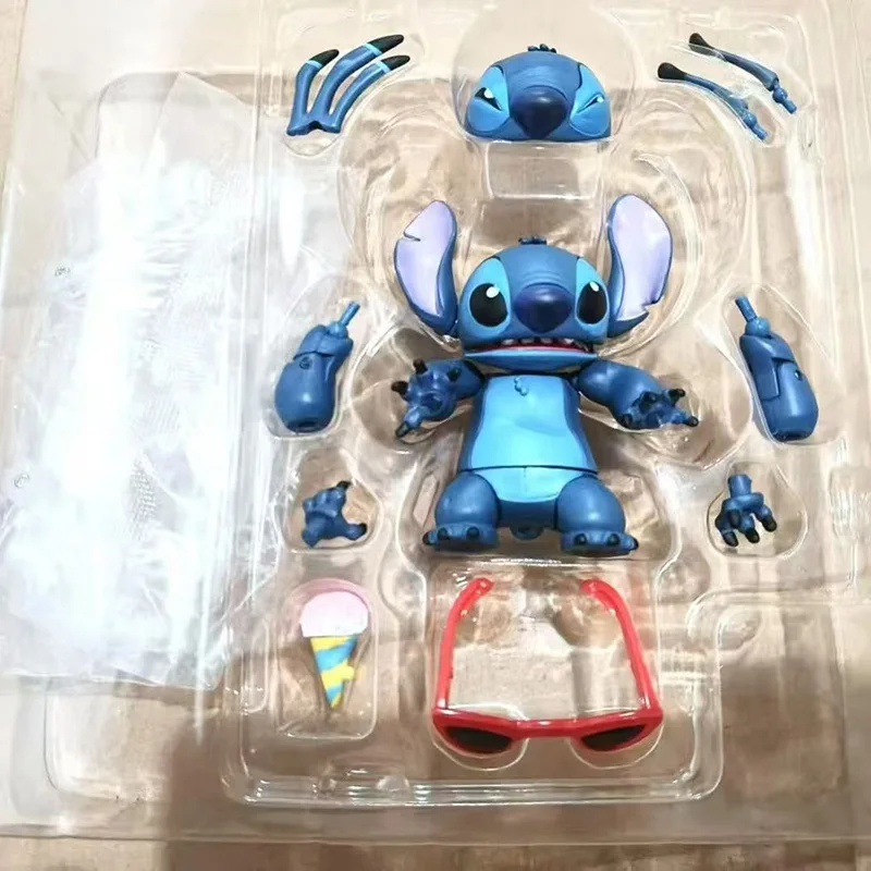 Новинка 2023 года, фигурка Stitch Revoltech Stitch, фигурка Ko Ver Joint, наборы мобильных моделей, игрушки, подарок для детей