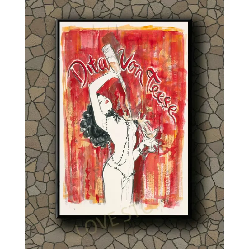 P021 Vintage Beautiful Pin-up Girl Classic Picture 128 Silk Fabric Poster Art Decor Indoor Painting Gift
