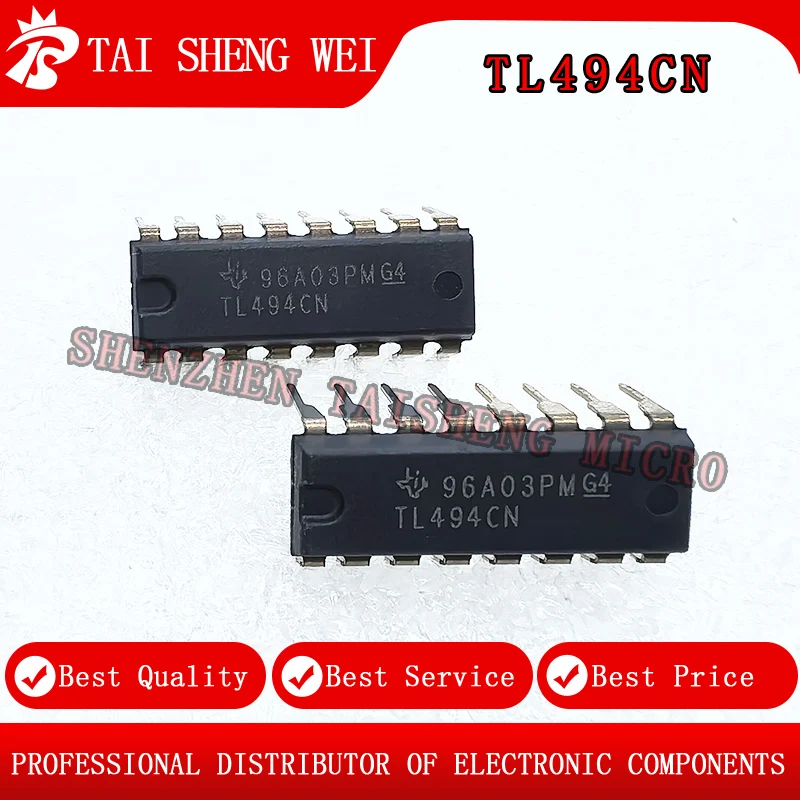 

10 шт. новый TL494CN TL494 линейный DIP-16 чип управления режимом ШИМ переключателя