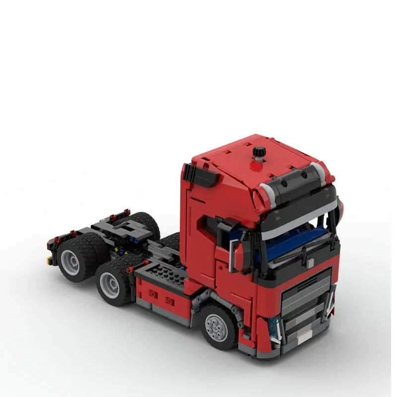 Nieuwe MOC-123272 Voor Truck Head Trailer Model Bouwsteen Speelgoed Splicing Blok 1339 Stuks Kerstcadeau Kinderen Verjaardagscadeau