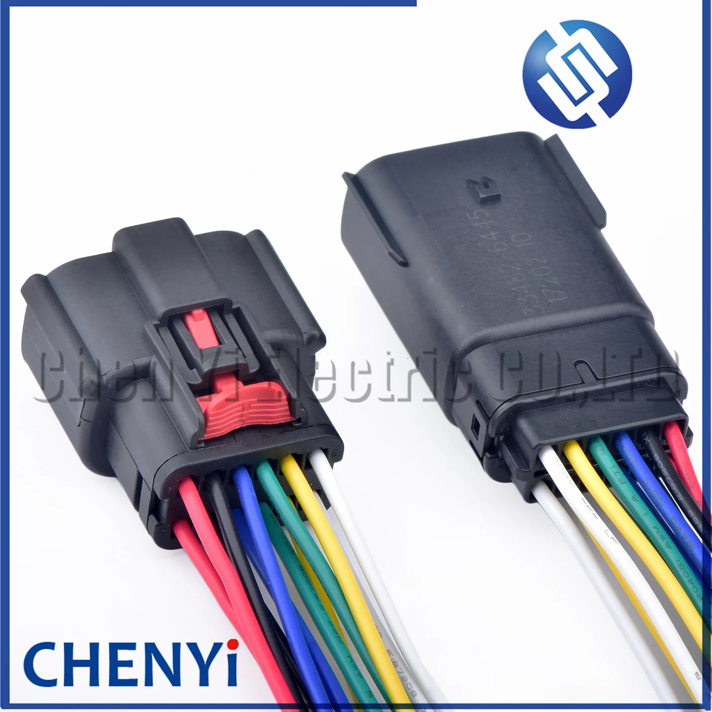 12 Pin Auto Headlight Plug Female male Connector wiring harness plug 33472-1201 33482-1201 For Ford Focus Mondeo Buick Chevrolet
