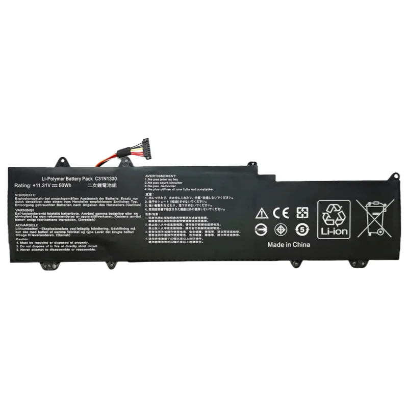 New 6Cell C31N1330 Laptop Battery 11.31V 50Wh for Asus Zenbook UX32LA UX32L UX32LN-R4053H UX32LA-R3048H 0B200-00070200 C31Po95