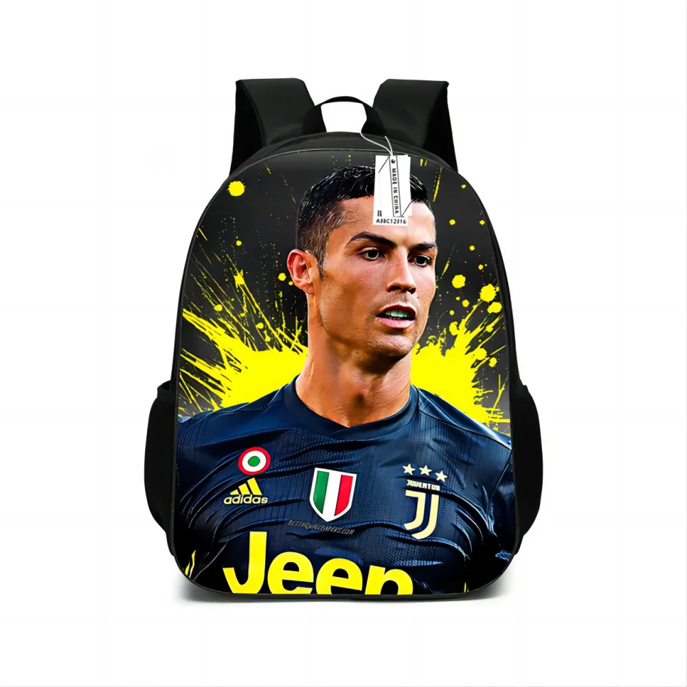 CR-7 Ronaldo Poster Bag, Football Backpack, Student Bag, Children\'s Backpack, Football Star Gift, Cheap Anime Gift