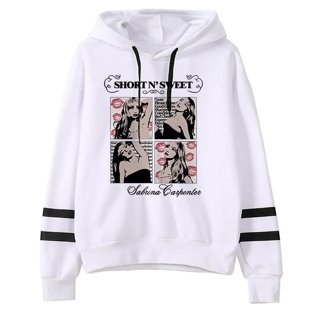 Sabrina Carpenter hoodie casual wear streetwear anime Y2K youthful soft fabric female hoddie soft fabric Japanese