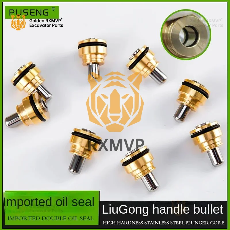 Liugong Excavator Handle Control Rod Bullet Head 906/902/9075/922/915/913 Imported Double Oil Seal