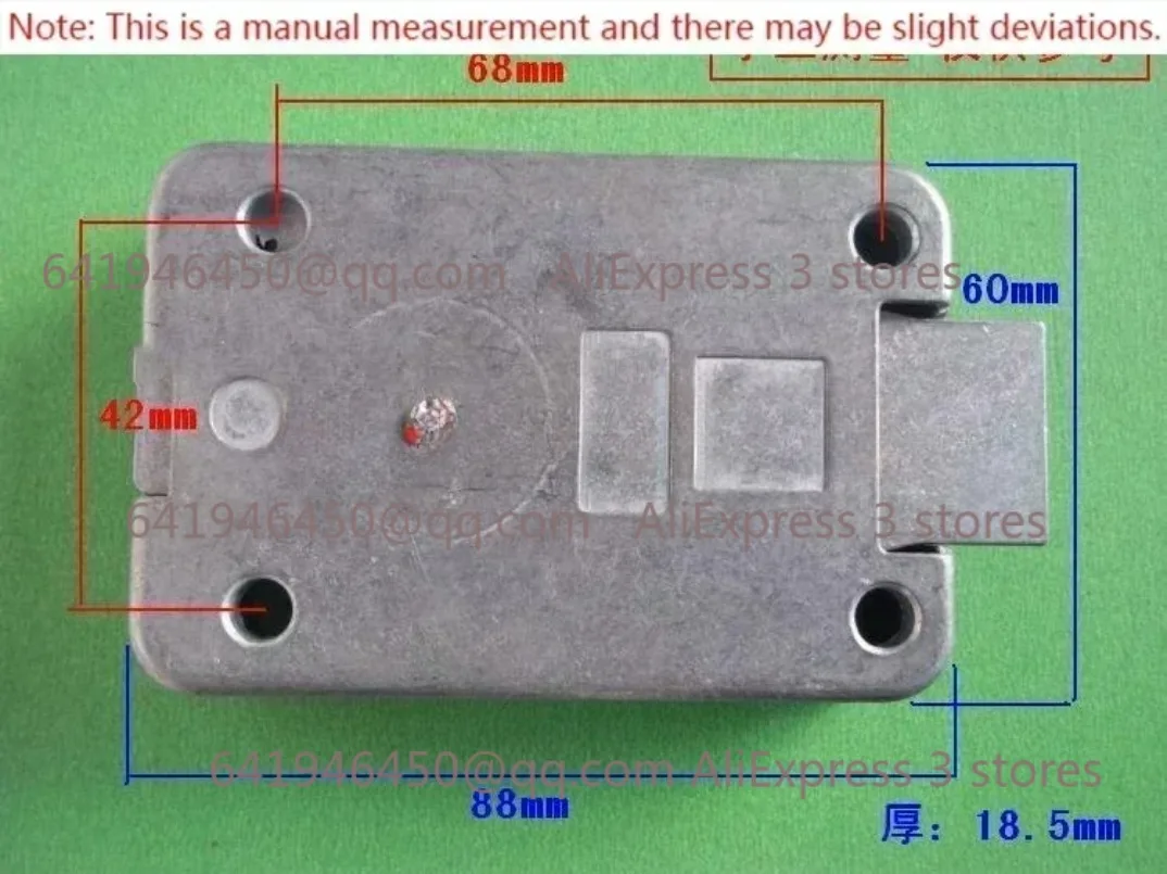 Suitable for Home Safe Vault Door Safe Leaf Lock Escort Car Lock 90 Double Flagpole Extra Long Key Anti-theft Lock image 3