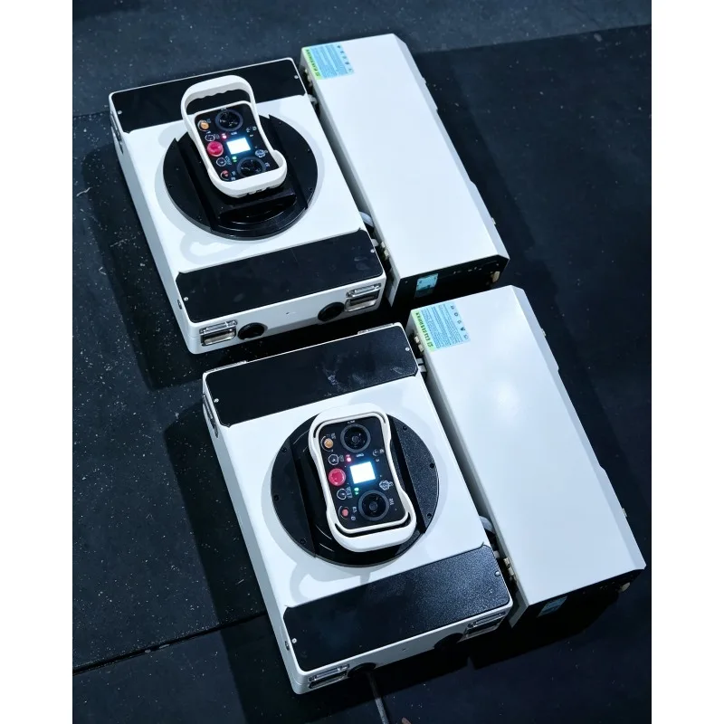 Tank Trolley 6ton Machine Moving Equipment Roller Skates Cargo Loading Trolley 10-50t Battery Powered Electric Cargo Skate Mover
