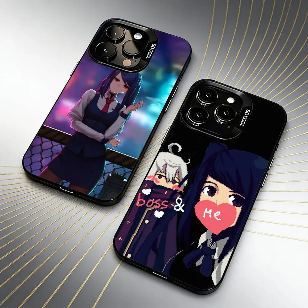 

J-Jill S-Stingray from Va-11 H-Hall-A Phone Case For iPhone 16 17 15 14 12 13 Pro Max Black Candy Matte Shockproof Cover