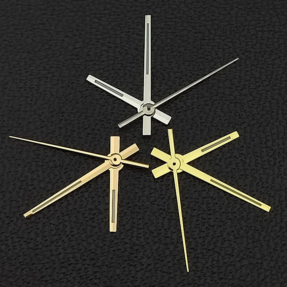 13,5 mm silberne und goldene Zeiger für Uhren, bgw9, leuchtende Zeiger, Uhrenzubehör für Miyota8205 8215 821A 8285, Uhrenteile und Zubehör. – Detail 3