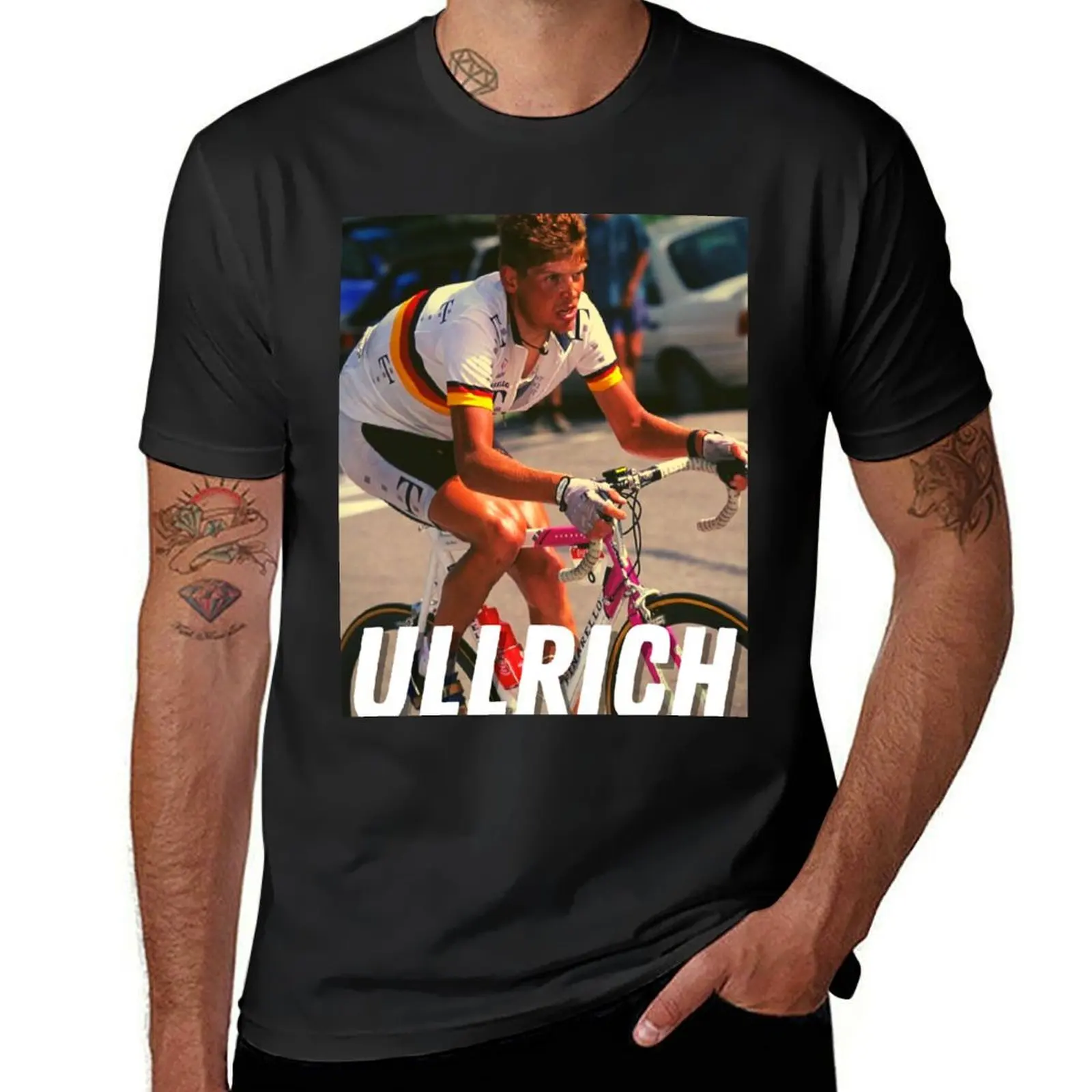 Jan Ullrich 1997 T-Shirt customs boys animal print tops kawaii clothes mens big and tall t shirts