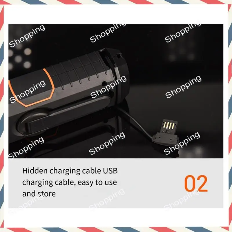 M20K Multifunctional Hand Crank Flashlight Dynamo Forhiking Camping Hand Crank Dynamo Powered Emergency LED Flashlight