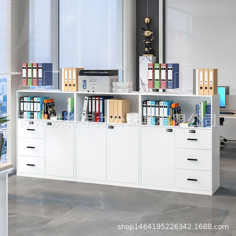 Office low cabinet Iron partition cabinet Thickened floor locker Printer cabinet