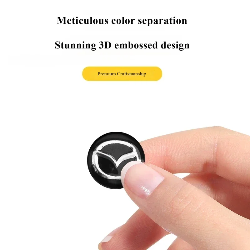 Remote Control Metal Mazda Car Key Labeling, Decorative/Remote Key Logo For Mazda6/Mazda3/CX-4/CX-30/CX-5/CX-8