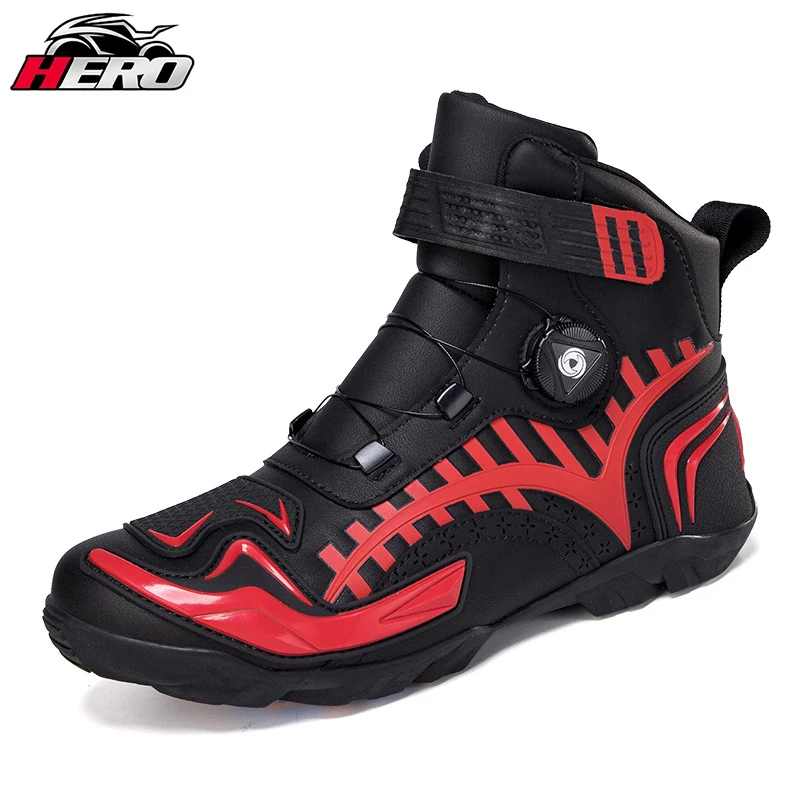 

Motorcycle Boots Men Breathable Daily Sneakers Comfortable Off-road Motorbike Soft Unisex Highly Elastic Outdoor Riding