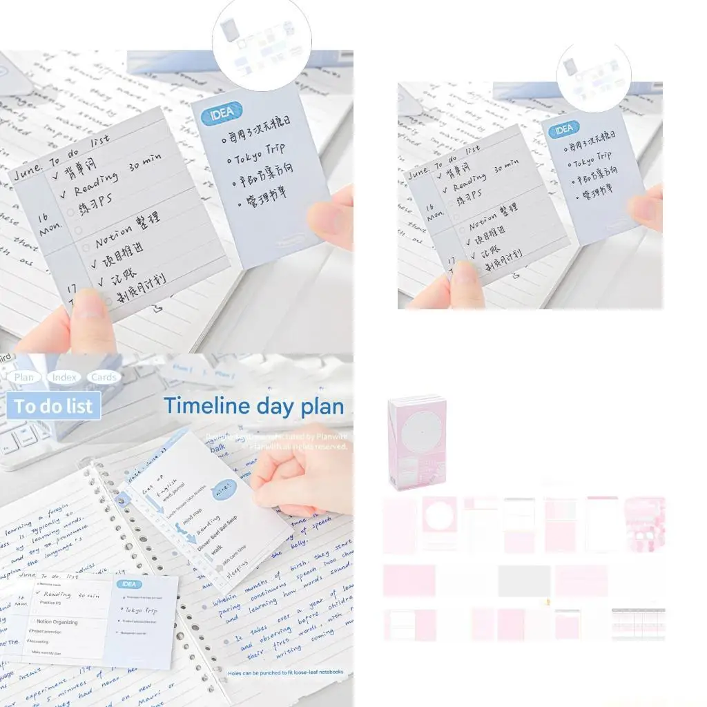 Pack of Multipurpose Multicolored Design Adhesive Note Reusable Selves Memo Sheets for Office and School