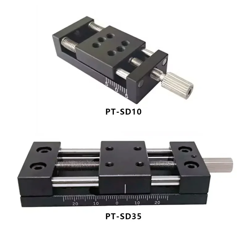 Travel 10/35/65/95 Manual Translation Table X Uniaxial Displacement Table/One-dimensional Displacement Table Slide Table