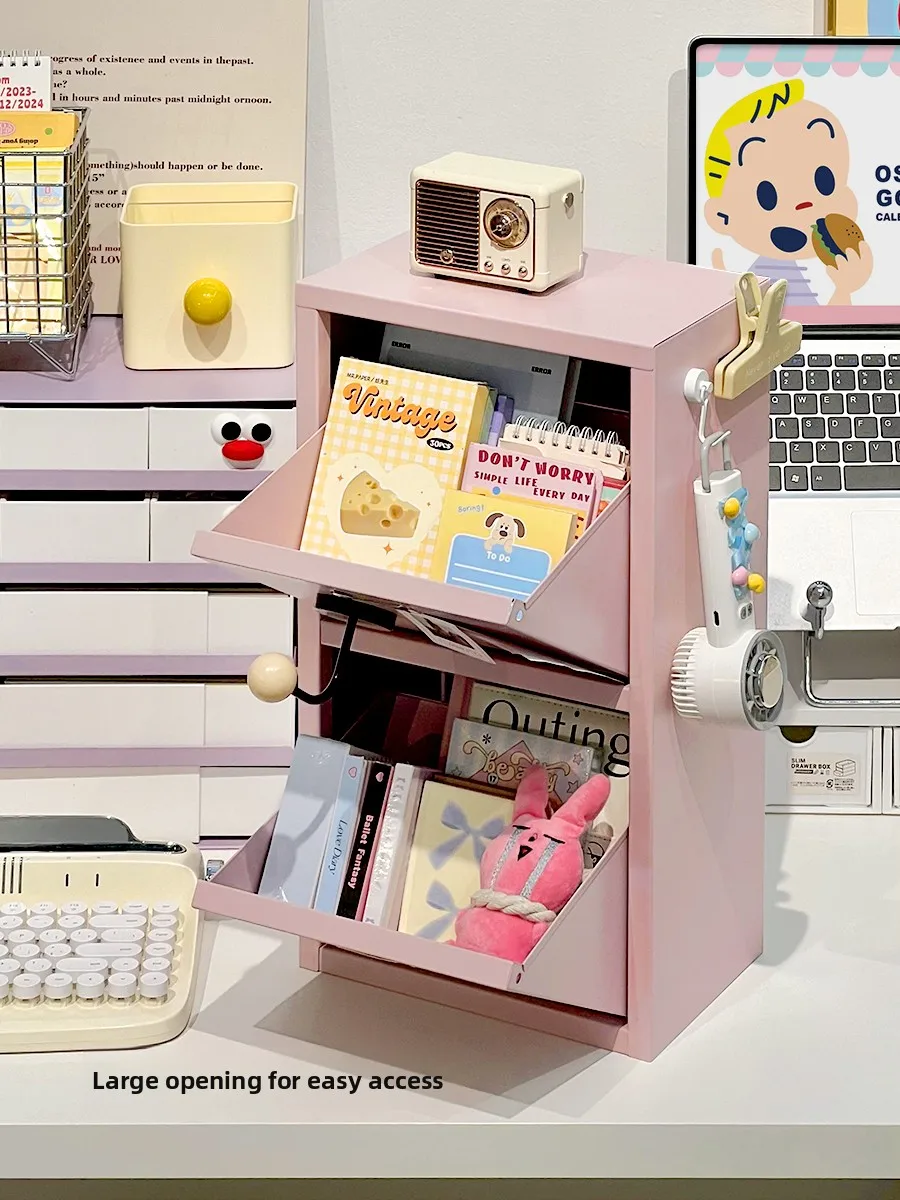 iron-art-boite-de-rangement-de-bureau-bureau-sous-l'armoire-de-rangement-flip-dump-storage-ra-cute-sle-ape-rectangulaire-pour