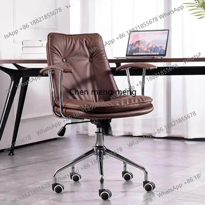 X188 Relaxing Swivel Office Chairs Computer Ergonomic Mobile Meeting Office Chairs Italian Design Office Furniture Chaise Bureau