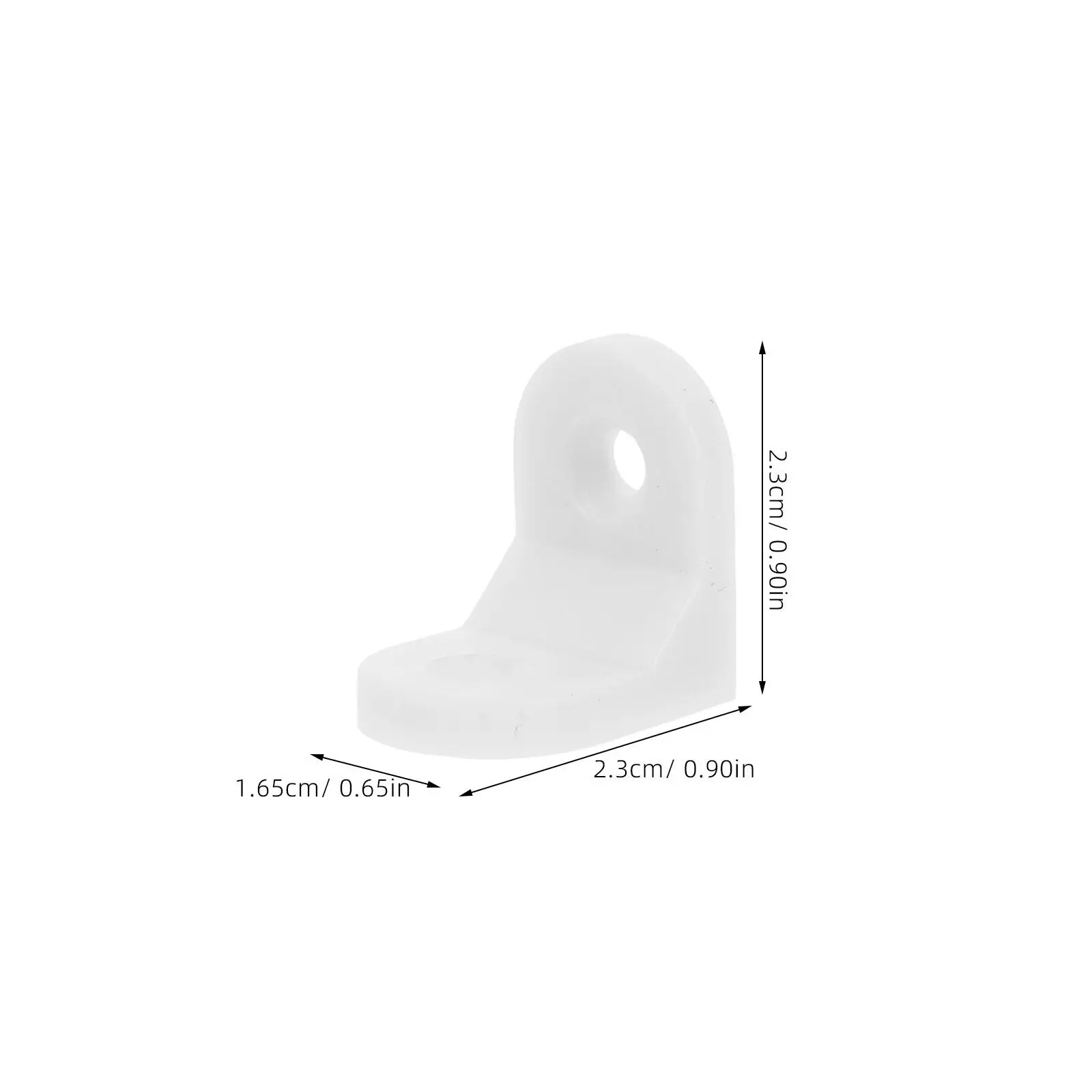 1Set Universal Plastic Corner Connectors L-Shape for Cabinets Drawers Bookshelves Chairs TV Stands Shoe Cabinets Countertop