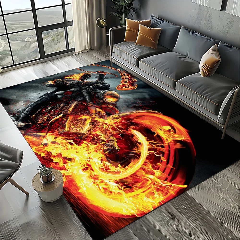 tapis-de-moto-de-dessin-anime-marvel-horror-ghost-rider-pour-chambre-a-coucher-salon-decoration-de-canape-de-maison-tapis-de-sol-decoratif-nouvelle-collection-2025