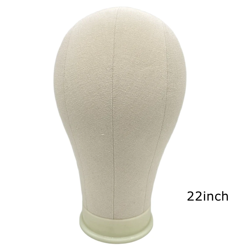 Canvas Block Head Training Mannequin wig Head Display Styling Mannequin Manikin Head Wig Stand wig head Stand