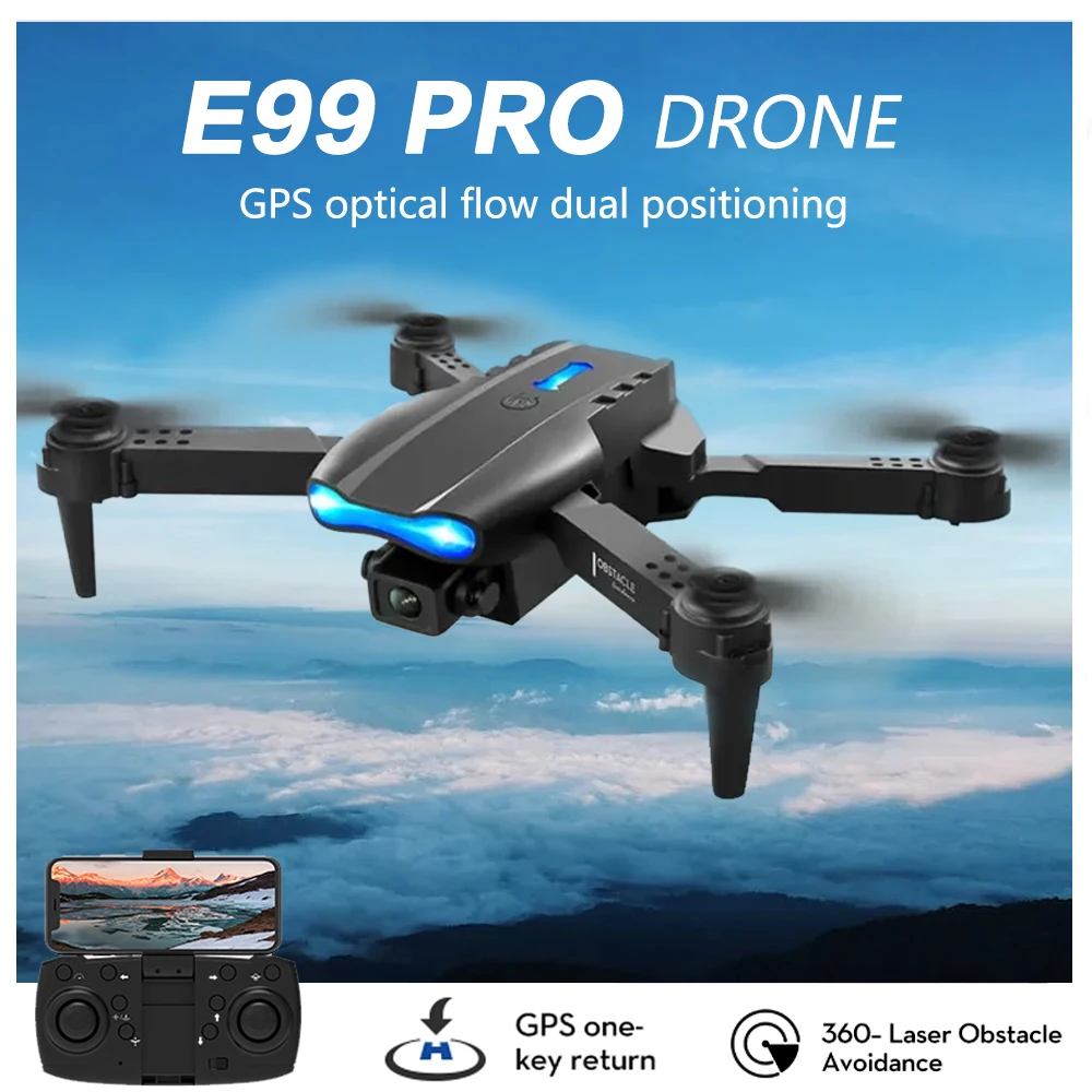 E99 Pro 2: De Uitgebreide Beoordeling van de 2024 E99 Drone met Laserobstakelvermijding en 4K Camera