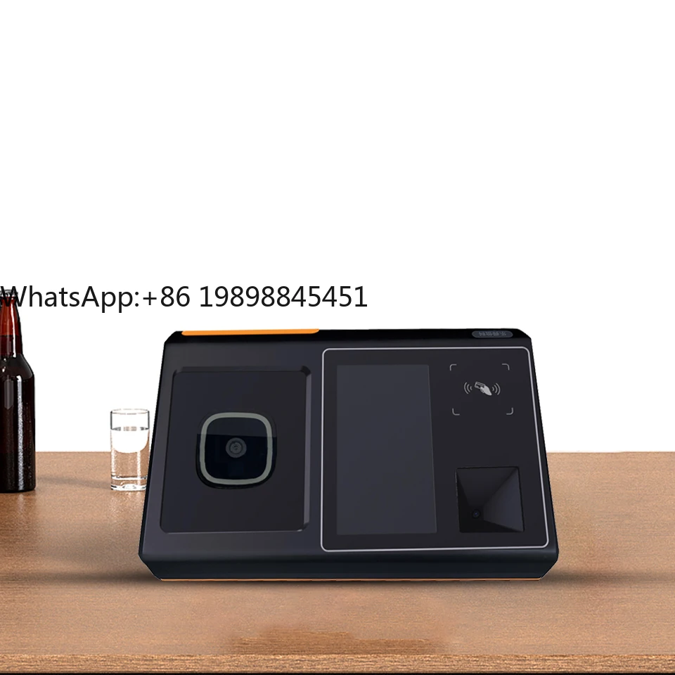 

Безопасный и интеллектуальный потребительский аппарат с двумя экранами для распознавания пальмовых вен с функцией SDK