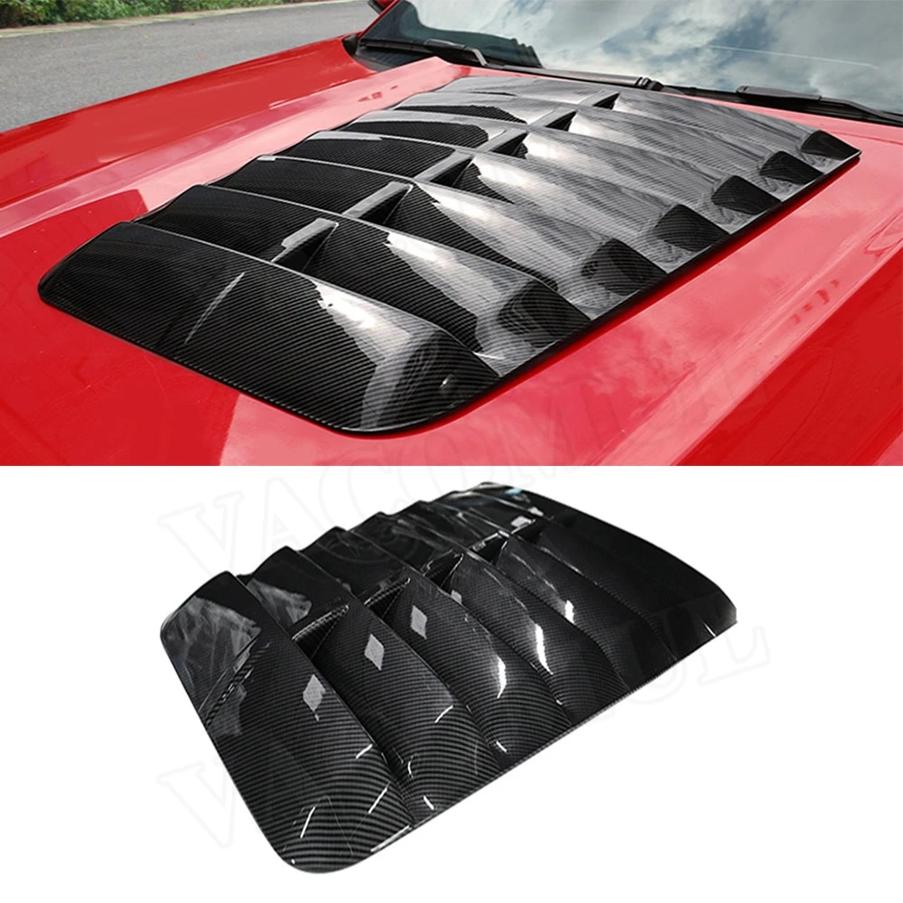 

VACOMUL High Quality ABS Car Front Bumper Engine Hood Vent Cover Machine Cover Fits For Ford Mustang GT500 2015-2020