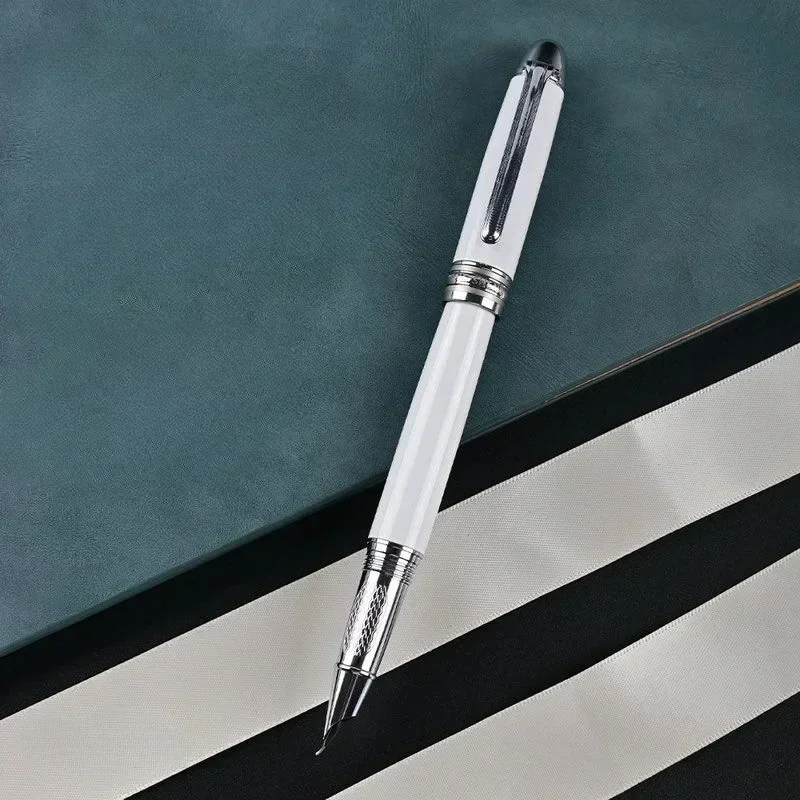 Новая металлическая перьевая ручка Wingsung 911, наконечник Iraurita 0,6 ~ 0,7 мм с конвертером чернил, подарочная ручка для письма для офиса, школьные принадлежности, подарок