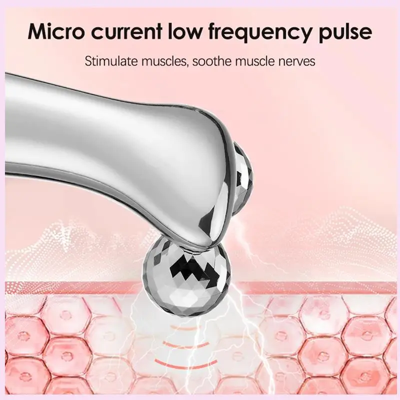 B25B Facial Beauty Device Electric Facial Slimming Rollor Face Slimming Roller Massager