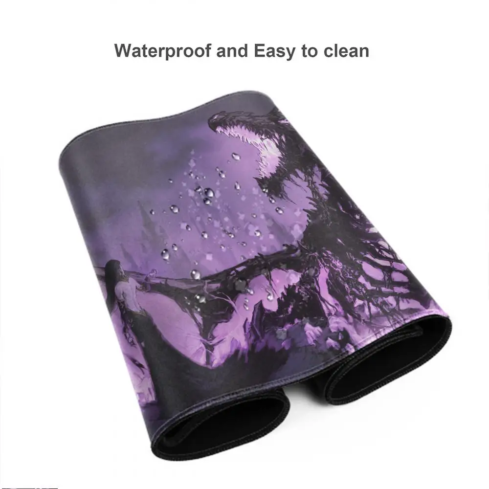 Lich King Mouse Pad Game World Of Warcraft HD طباعة المطاط لوحة ماوس للألعاب 80x40 سنتيمتر كبيرة ماوس حصيرة ألعاب الكمبيوتر نجاح باهر حصيرة مكتبية Xxl #5