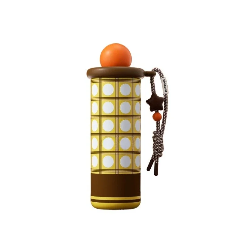 

Thermos cup, ceramic liner for girls with high value, office portable car water cup