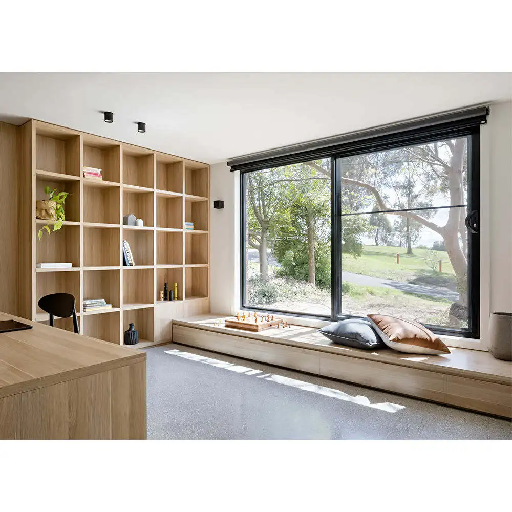 Large Size Resistant To Hurricane Impact Sliding Window High Quality Manual Glass Windows Ultraviolet Protection Glass Windows