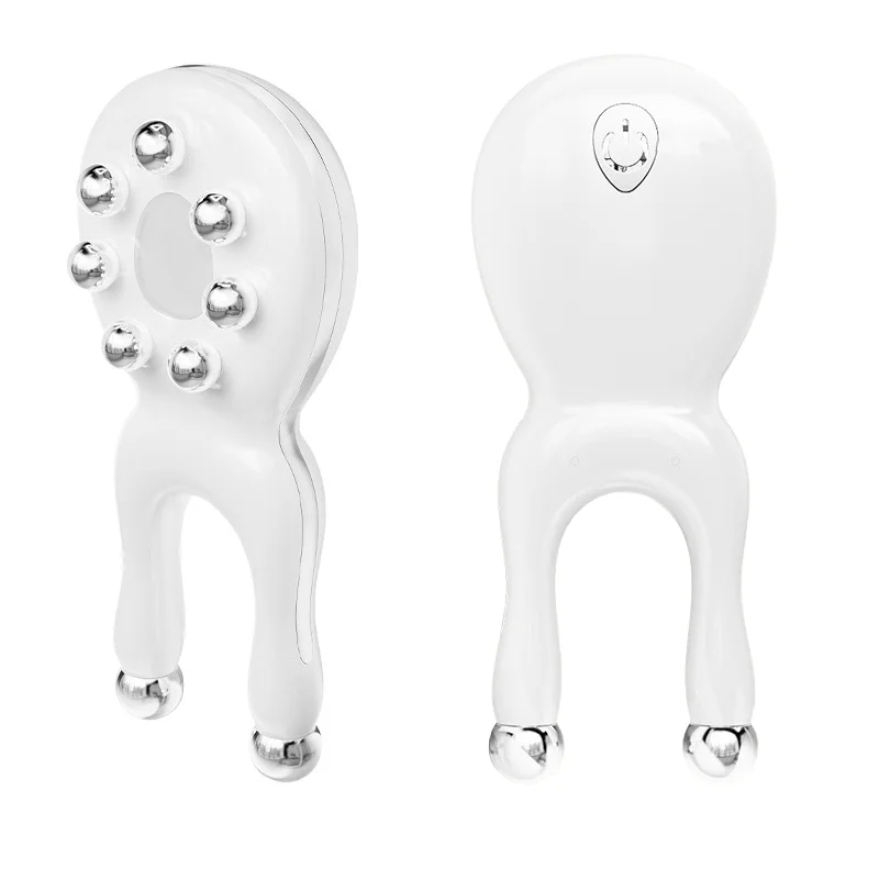 

Портативный массажер для лица 7-в-1 с регулируемой красно-световой терапией, вибрацией и термоэффектом для уменьшения морщин на лице и теле