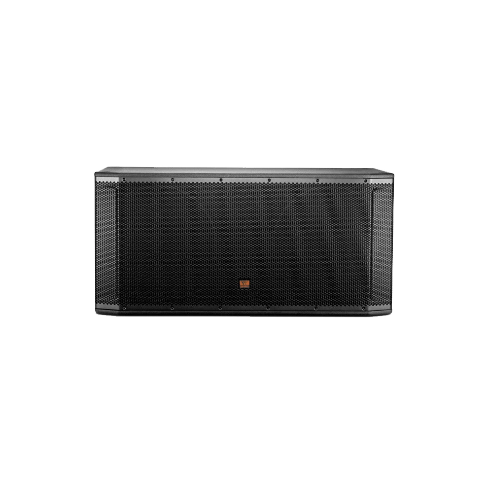 High Spl 2000 Watts Rated Power DJ Audio Dual 18 Inch PSTX 828 Two Way Monit or Stage Speakers