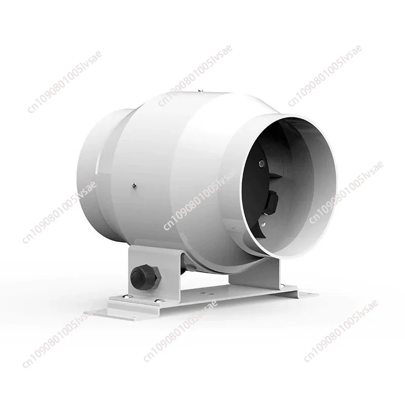 

SE-A100 4 " Electric Ventilation Fan Straight Edge High Pressure Duct Exhaust Fans Silenc Stepless Speed Regulation Power Tools