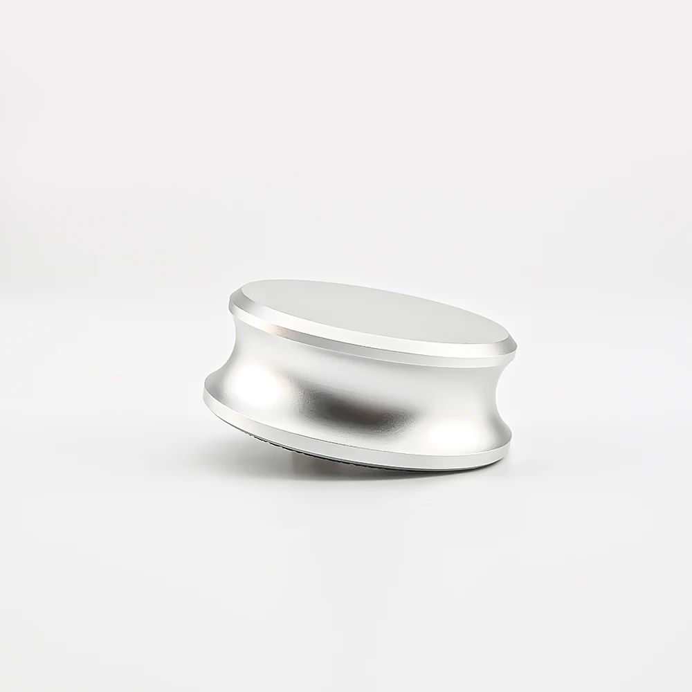 

Premium Aluminum Turntable Stabilizing Weight with Anti-Vibration Clamp for Hi-Fi LP Precision Balancing