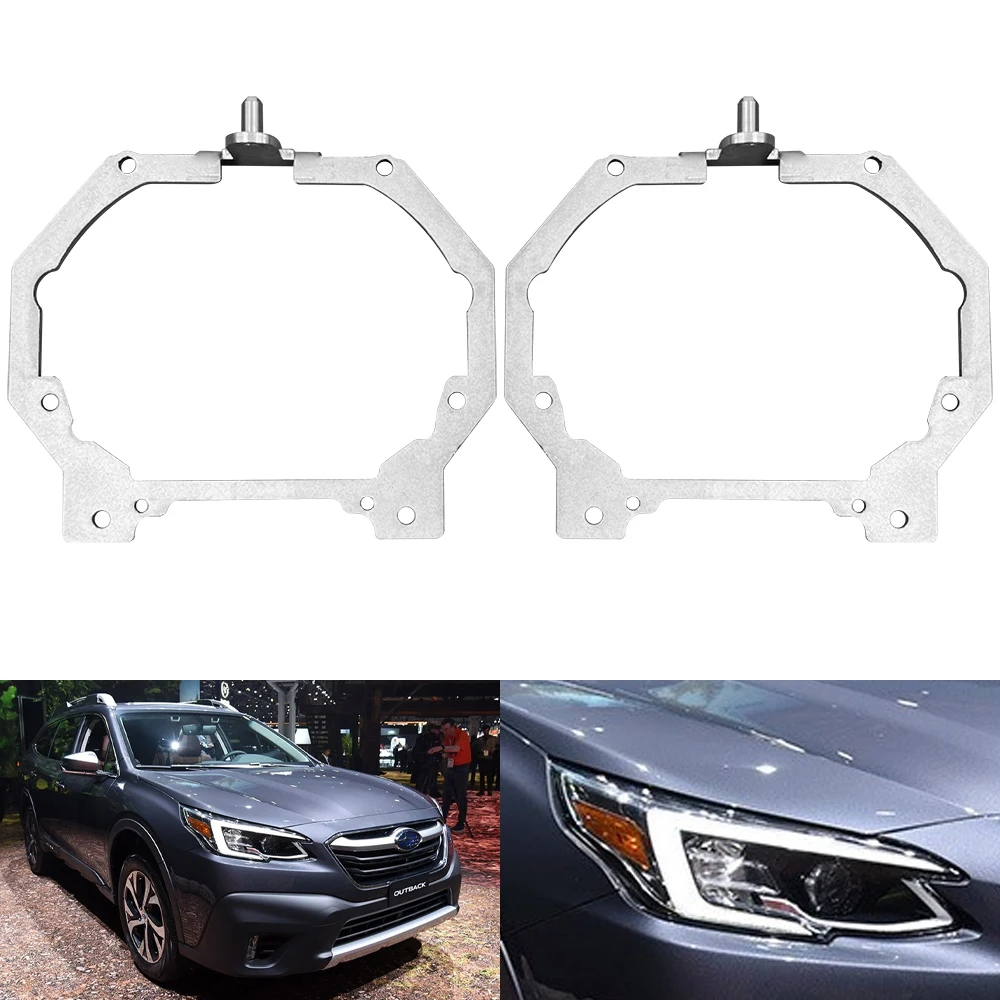 

TAOCHIS Adapter Frame Headlights Transition Bracket for Subaru Outback 2018-2020 original LED AFS Autolights Upgrade Accessory