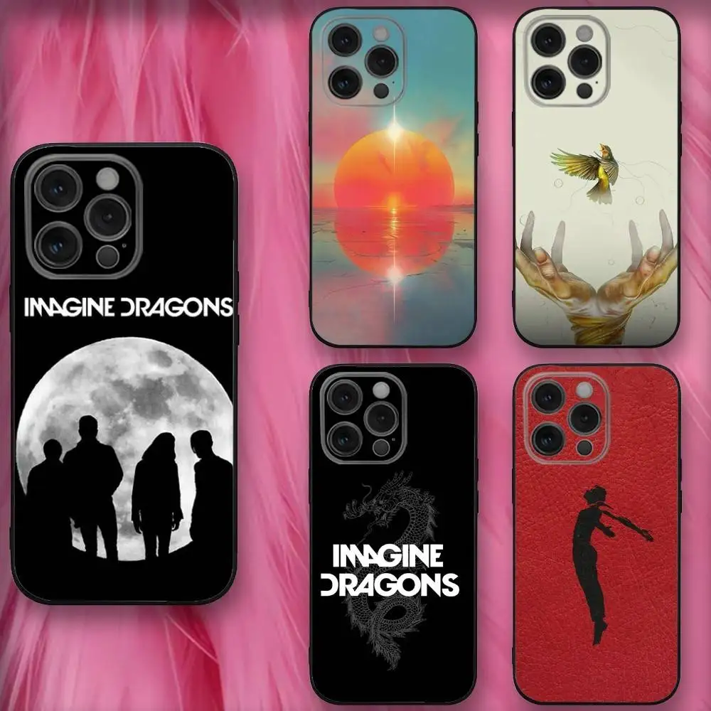 

I-Imagines Band D-Dragons Phone Case For iPhone 16,se4,15,14,13,12,11,Pro,X,XS,Max,XR,Plus,Mini Soft Black Cover