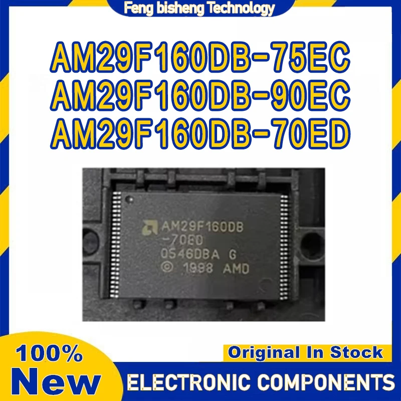 AM29F160DB-70ED AM29F160DB-90EC AM29F160DB-75EC TSOP48 baru dan asli dalam stok
