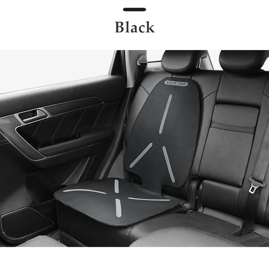 غطاء حامي مقعد سلامة الطفل لشركة فولكس فاجن ID.4 ID.3 ID.6 2021-2025 سيارة 5-layer دعم نونسليب غطاء مقعد ل ISOFIX مزلاج بريتاكس #6