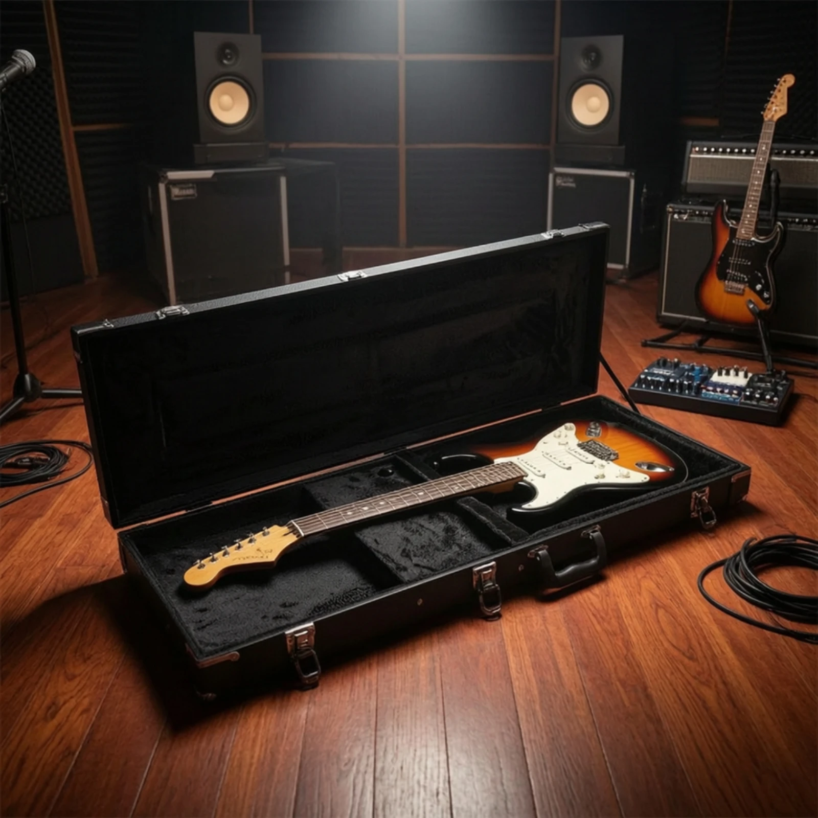 Electric Guitar Case Travel-Re - đánh giá và giá Case Guitar Gig Bag
