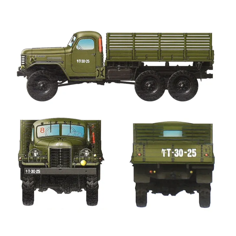 Trumpeter 01002 1/35 Chinesischer Jiefang CA-30 Militär-LKW, Militär-Montagemodellbausatz, DIY-Spielzeug, Sammlung, Geburtstagsgeschenk