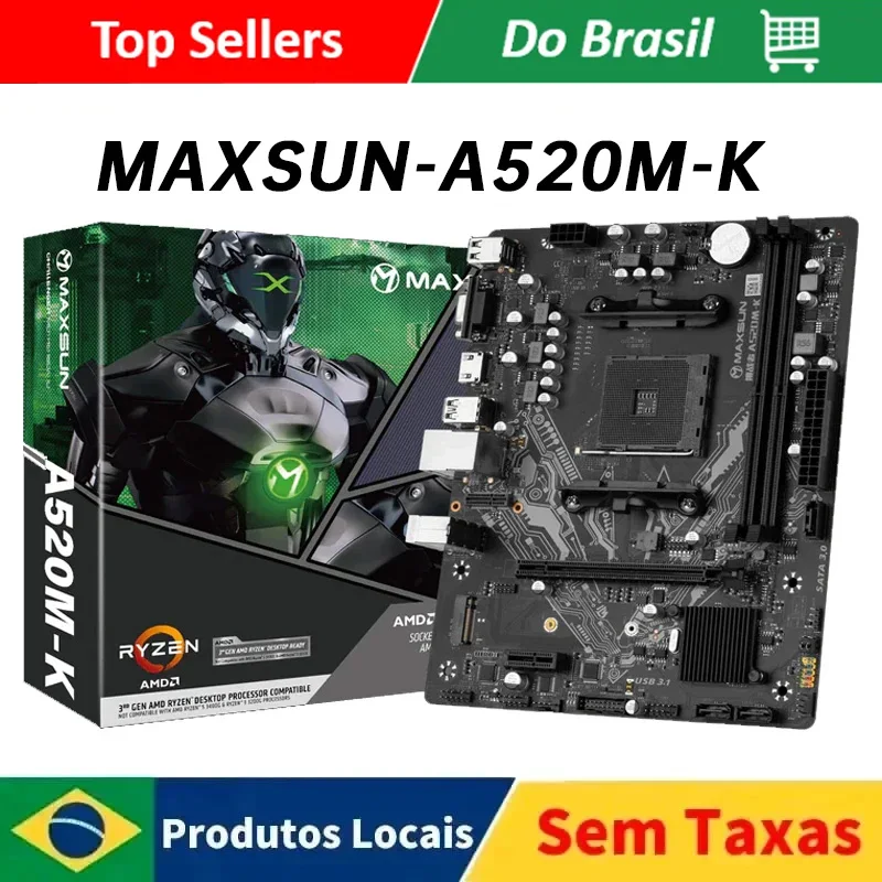 MAXSUN A520M-K Motherboard Review: A Perfect Match for Ryzen 5 3600